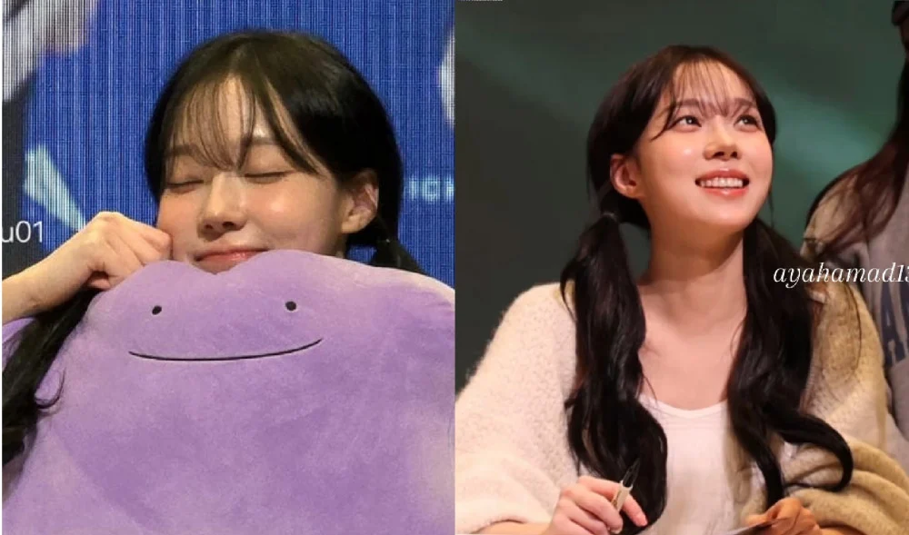 aespa: Винтер сохраняет жизнерадостность на фансайне на фоне слухов о романе с Чонгуком (BTS)